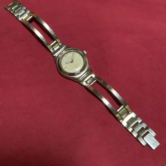 ?SWATCH Irony “Crystalline” Stainless Steel Watch main image 8